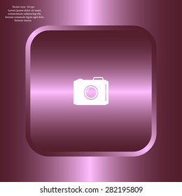 photo camera icon. Vector Eps 10