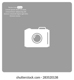 photo camera icon. Vector Eps 10