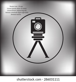 photo camera icon. Vector Eps 10