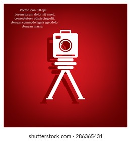photo camera icon. Vector Eps 10