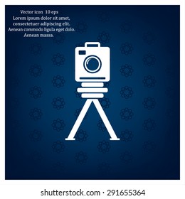 photo camera icon. Vector Eps 10