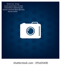 photo camera icon. Vector Eps 10
