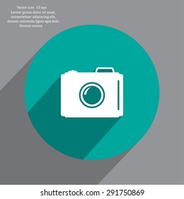 photo camera icon. Vector Eps 10