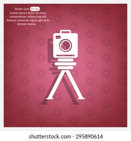 photo camera icon. Vector Eps 10