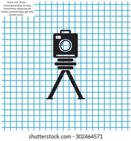 photo camera icon. Vector Eps 10
