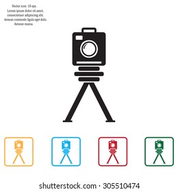 photo camera icon. Vector Eps 10