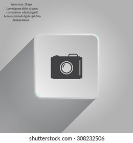 photo camera icon. Vector Eps 10