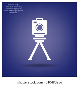 photo camera icon. Vector Eps 10