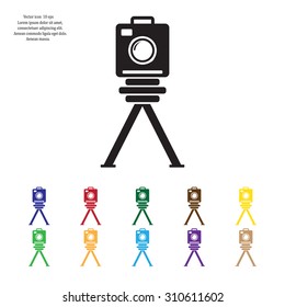 photo camera icon. Vector Eps 10