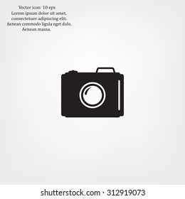 photo camera icon. Vector Eps 10