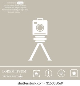 photo camera icon. Vector Eps 10