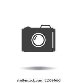 photo camera icon. Vector Eps 10