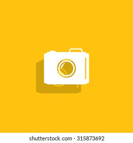 photo camera icon. Vector Eps 10