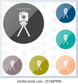 photo camera icon. Vector Eps 10