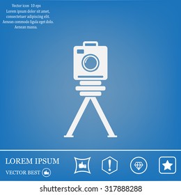 photo camera icon. Vector Eps 10