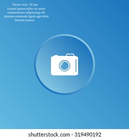 photo camera icon. Vector Eps 10