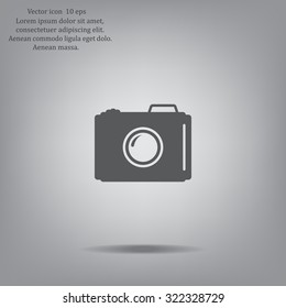 photo camera icon. Vector Eps 10