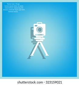 photo camera icon. Vector Eps 10