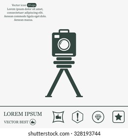 photo camera icon. Vector Eps 10