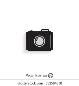 photo camera icon. Vector Eps 10