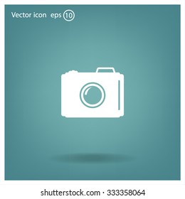 photo camera icon. Vector Eps 10