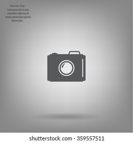 photo camera icon. Vector Eps 10