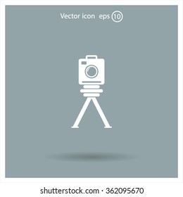 photo camera icon. Vector Eps 10