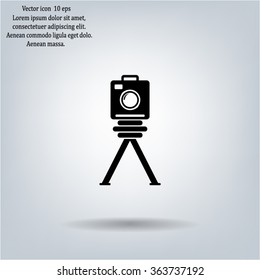 photo camera icon. Vector Eps 10