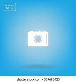 photo camera icon. Vector Eps 10