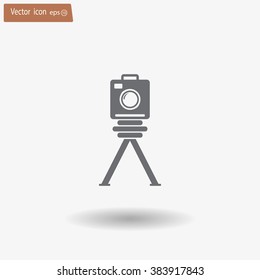 photo camera icon. Vector Eps 10