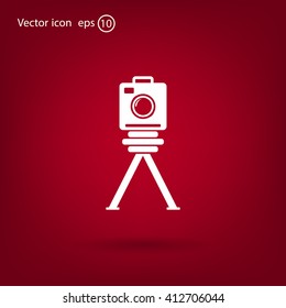 photo camera icon. Vector Eps 10