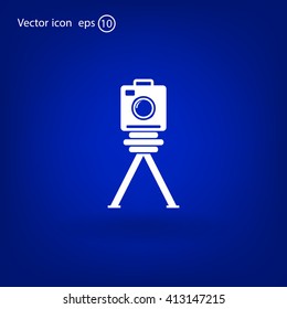 photo camera icon. Vector Eps 10