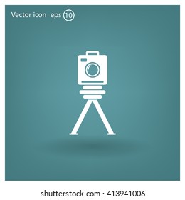 photo camera icon. Vector Eps 10