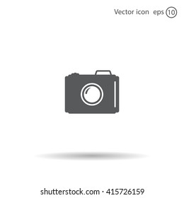 photo camera icon. Vector Eps 10
