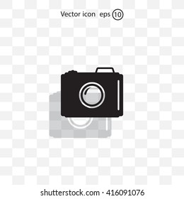 photo camera icon. Vector Eps 10