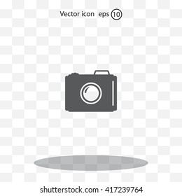 photo camera icon. Vector Eps 10