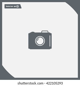 photo camera icon. Vector Eps 10
