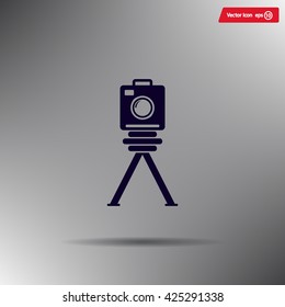 photo camera icon. Vector Eps 10