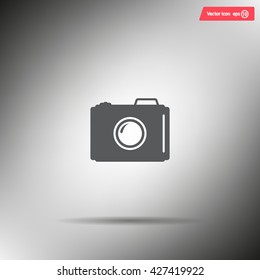 photo camera icon. Vector Eps 10