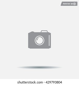 photo camera icon. Vector Eps 10