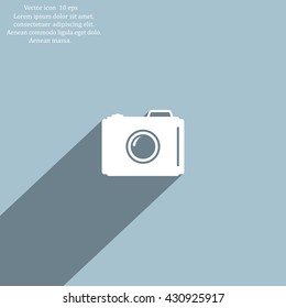 photo camera icon. Vector Eps 10