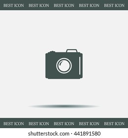 photo camera icon. Vector Eps 10