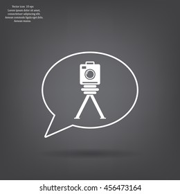 photo camera icon. Vector Eps 10