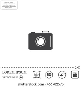 photo camera icon. Vector Eps 10