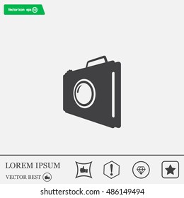 photo camera icon. Vector Eps 10