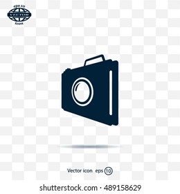 photo camera icon. Vector Eps 10