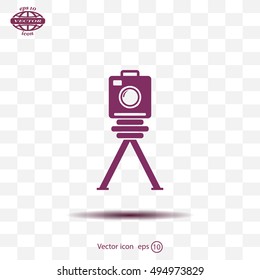 photo camera icon. Vector Eps 10