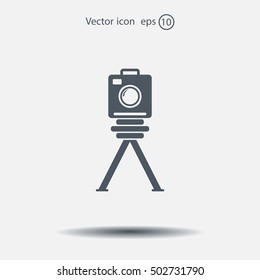 photo camera icon. Vector Eps 10