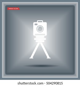 photo camera icon. Vector Eps 10