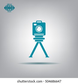 photo camera icon. Vector Eps 10
